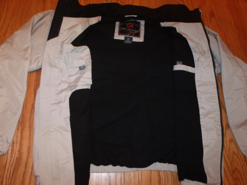 Nwt Mens Free Country Beige Sand Tan Multi Ripstop Coat Jacket L Large - Image 2 of 3