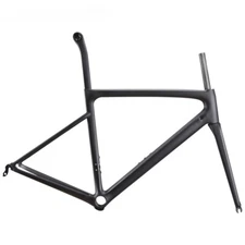 700C Carbon Fiber Aero Road Bike Frame V Brake Internal Routing Bicycle Frameset