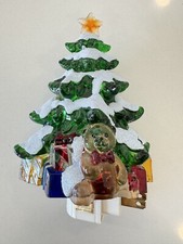 Winter Wonderland Christmas Tree Night Light Swivel Plug 5 3/4