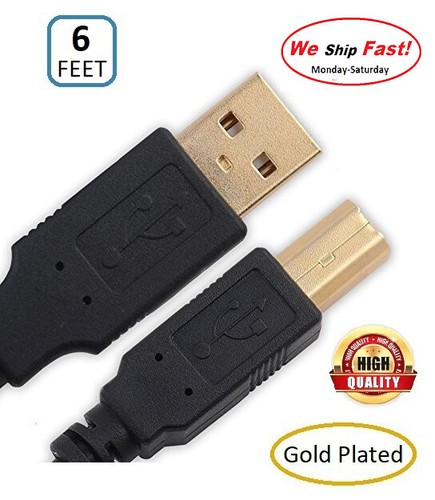 USB 2.0 Printer Cable For HP, Cannon 