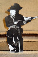 Hopalong Cassidy William Boyd Tabletop Display Standee 10" Tall