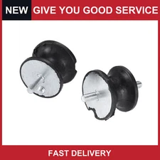 Pack of 2 For BMW 1 Series M 3.0L 2011 Rear Engine Transmission Mount Metal