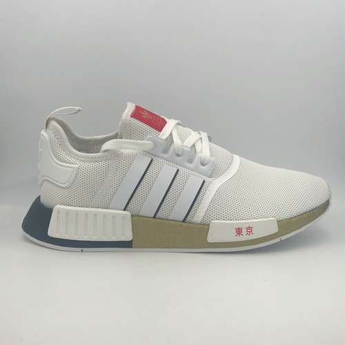 nmd white red black