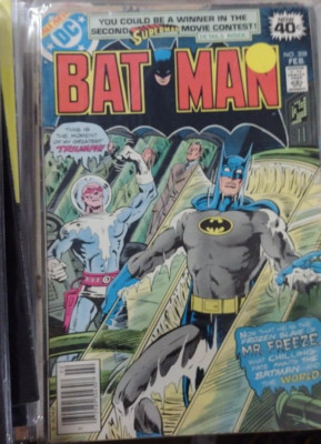 Batman # 308 1978 DC comics jim aparo cover newstand var key 1st ...