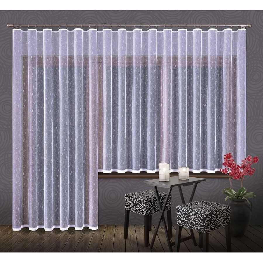 Gardinen Store Vorhänge Fertiggardine Schal Schiebegardine Meterware Gardine 618 - Bild 3 von 4