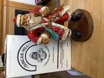 Duncan Hill Collectible Santas- Creative Wood Design #1531