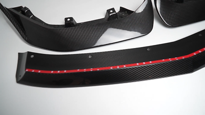 Dry Carbon Front Bumper Splitter Lip Body Kit For Acura Integra