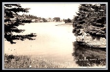 Post Card  Maine  RPPC Scenic View Of Mill Pond  Near Murray Hill - Boothbay, ME
