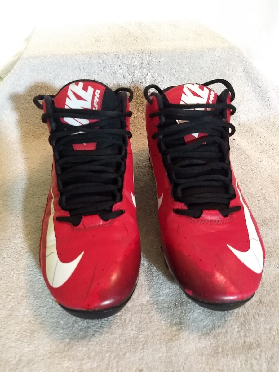Nike Mens Alpha Shark Red Moulded Football Cleats (719952  display picture 3