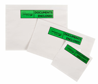 A6 A5 A4 Dokumente beiliegende Umschläge Geldbörsen einfach bedruckt umweltfreundliches Papier