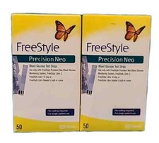 Freestyle Precision Neo Blood Glucose Test Strips 100 Count New Exp. 01/31/2026