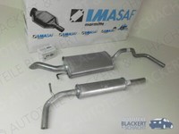 Imasaf Auspuffset Ab Kat für VW Polo Classic+Variant 1.9SDI 6K 1996-2001|MSD+ESD