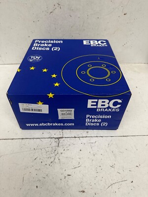 EBC FRONT Brake Discs x2 283mm fits CITROEN DS OPEL PEUGEOT VAUXHALL GD1069