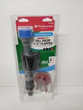 Fluidmaster Toilet Fill Valve & Flapper Kit 2" Flapper 402CARMR EASY INSTALL new