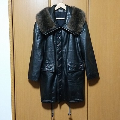 ジャケット・アウター LUNA MATTINO Leather gown coat LUNA MATTINO Leather gown coat