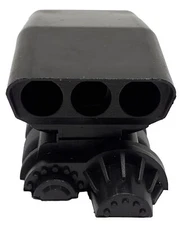 NEW NHX 1/8th – 1/10th Plastic Mock Intake & Blower Set Black FREE US SHIP