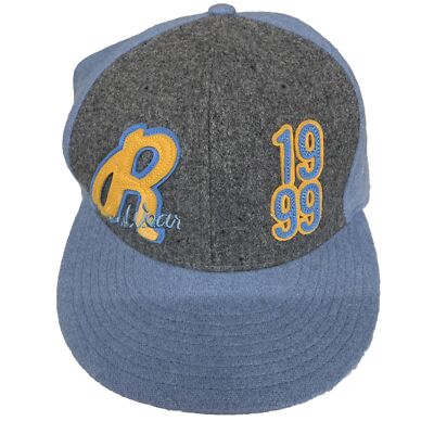 RocaWear Headwear Men's Size Fitted Baseball Hat Cap Logo