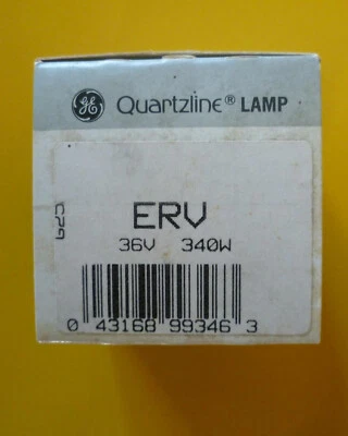 General Electic Quartzline ERV 36V 340W Projektorlampe - Bild 1 von 3