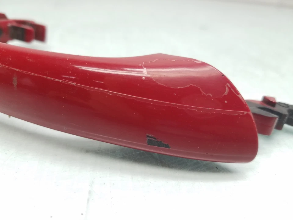 Mercedes-Benz R171 SLK350 2005 2006 manija de puerta delantera derecha - 390 rojo Marte Foto 2 de 4