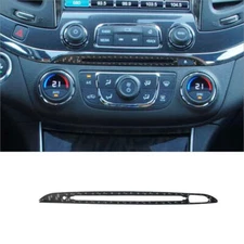 2014-2020  For Chevrolet Impala Carbon Fiber Interior CD Player Cover Trim 