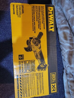DEWALT DCG405B 20V MAX XR 4-1/2'' Brushless Angle Grinder w/ Kickback Break - NIB