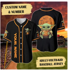 Personalized Halloween Star Wars 3D Baseball Jersey Shirt BEST PRICE OVER PRINT