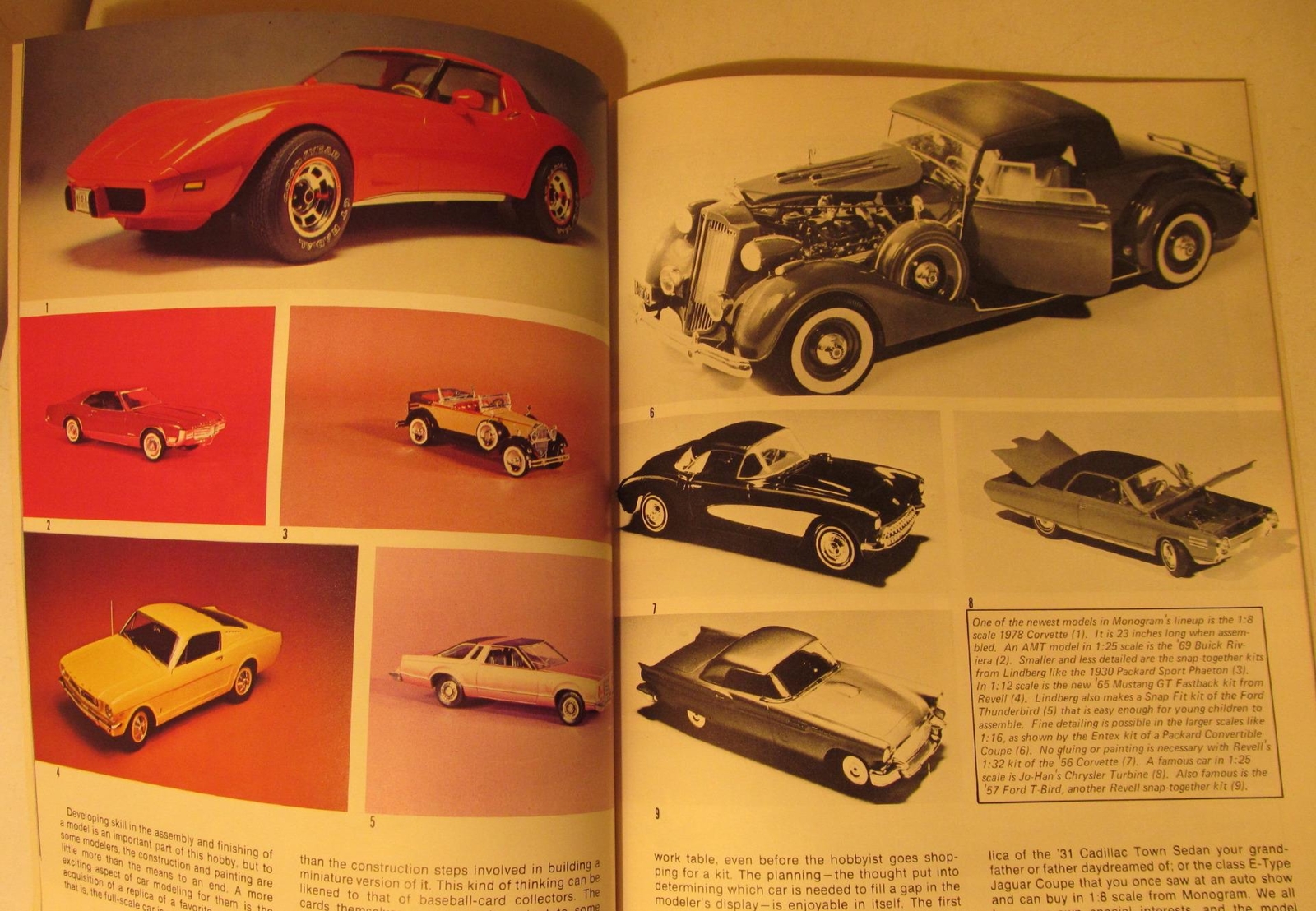 '78 Model Cars Book, 7 pgs Slot Cars - Tyco Matchbox Cox | eBay