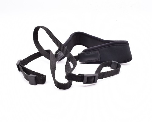 Leica Logo Black Padded Camera Strap 1-5/8" Width (#13543) - Picture 3 of 4