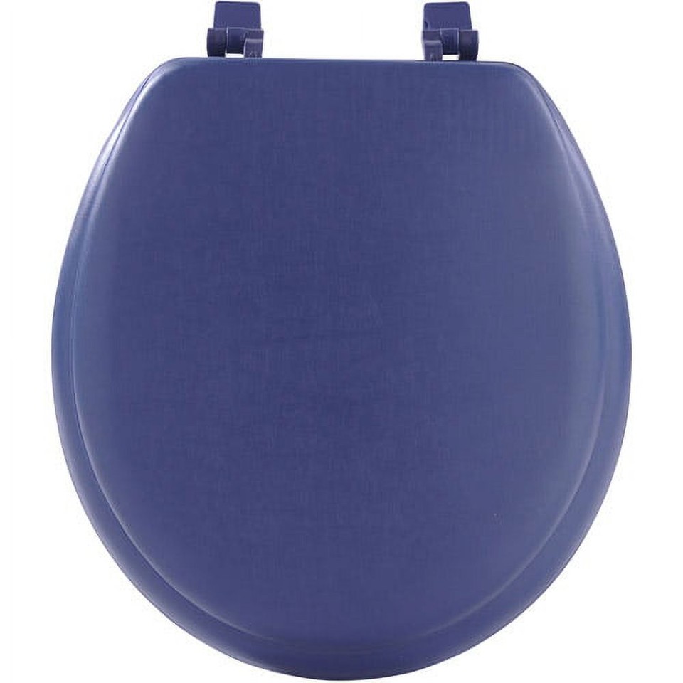 Achim Fantasia Soft Standard Vinyl Toilet Seat Standard 17" Navy Toilet
