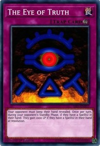 The Eye of Truth - SS01-ENB17 - Common - 1st Edition x3 - Near Mint