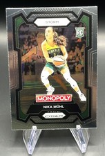 NIKA MUHL RC 2024 Panini Prizm WNBA Monopoly Base #4 Seattle Storm Rookie