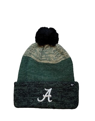 Alabama Crimson Tide '47 Brand OHT Dark Freeze Cuff Knit Beanie