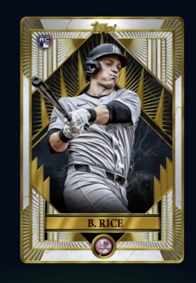 2025 MLB TOPPS - Mystic Rookie Base RC - BEN RICE (Topps MLB Bunt  DlgitalCard