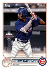 2022 Topps Pro Debut Reginald Preciado #PD-55 ACL Cubs 10B