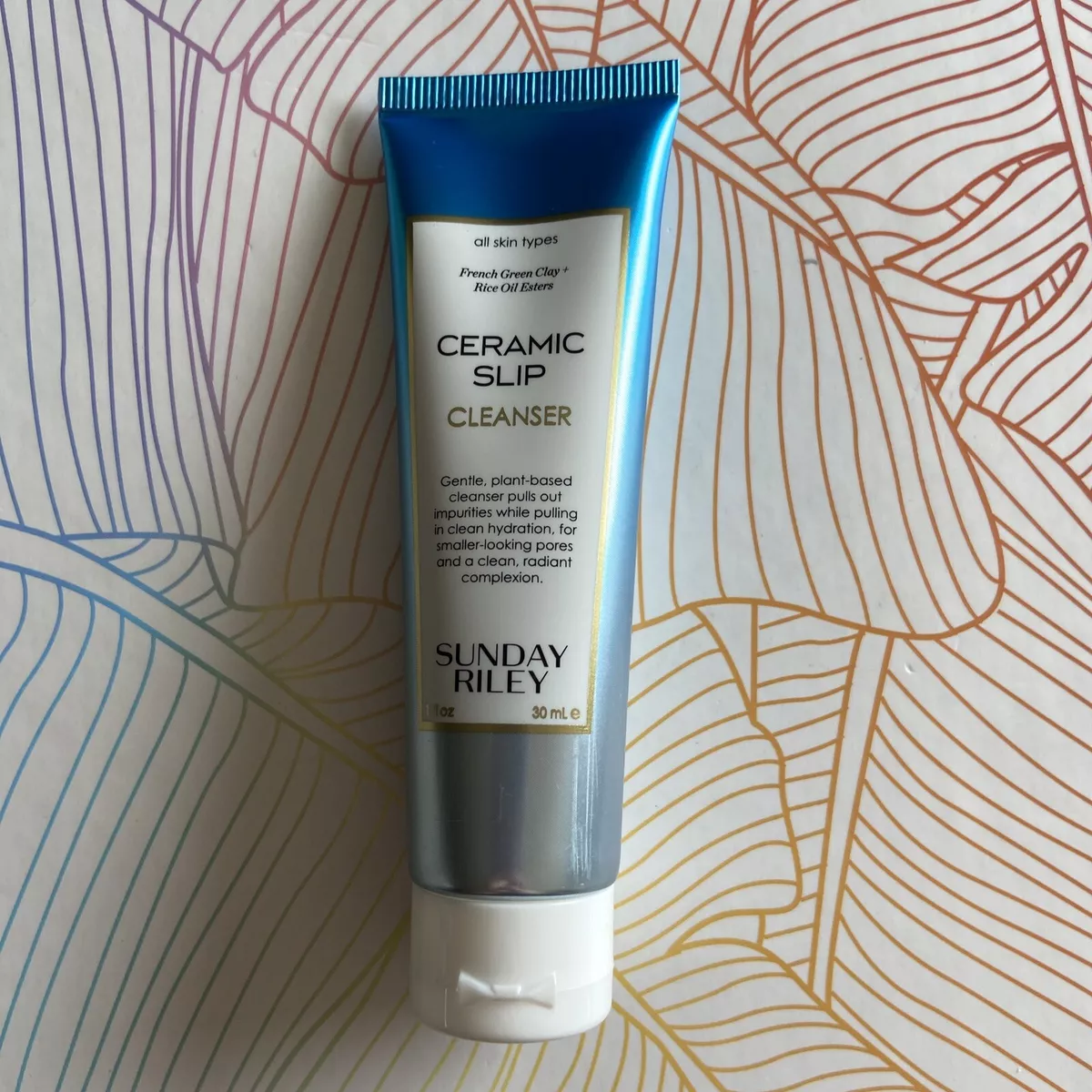 Sunday Riley Ceramic Slip Cleanser 30ml Travel Size Brand New