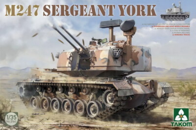 Takom 1/35 M247 Sergeant York Self-propelled Antiaircraft Gun