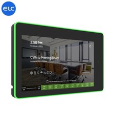 Wall mount POE NFC Android Tablet 10.1 Inch Meeting Room Display with LED Light