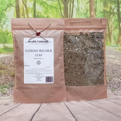 Ginkgo Biloba Leaf Tea - Health Embassy - Hand-Packed - Pure Natural Herbal Tea