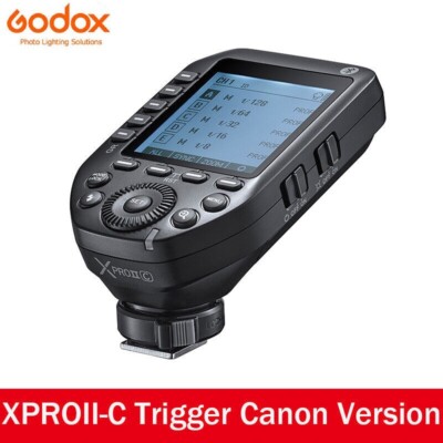 Godox XProII-C XPro II 2.4G TTL Wireless Flash Speedlite Trigger for Canon EOS