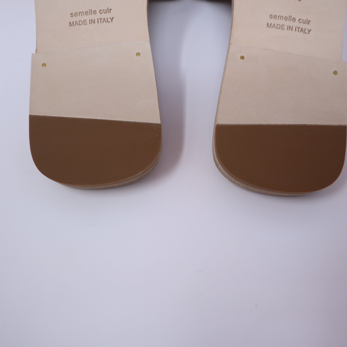 37 HERMES ORAN H SANDALS SLIPPERS Classic Epsom Etoupe Gray 37 HERMES ORAN H SANDALS SLIPPERS Classic Epsom Etoupe Gray