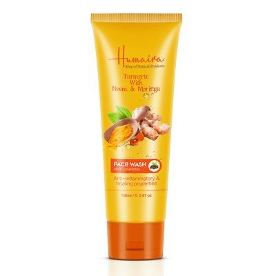 TURMERIC WITH NEEM & MORINGA DEEP CLEANSING FACE WASH