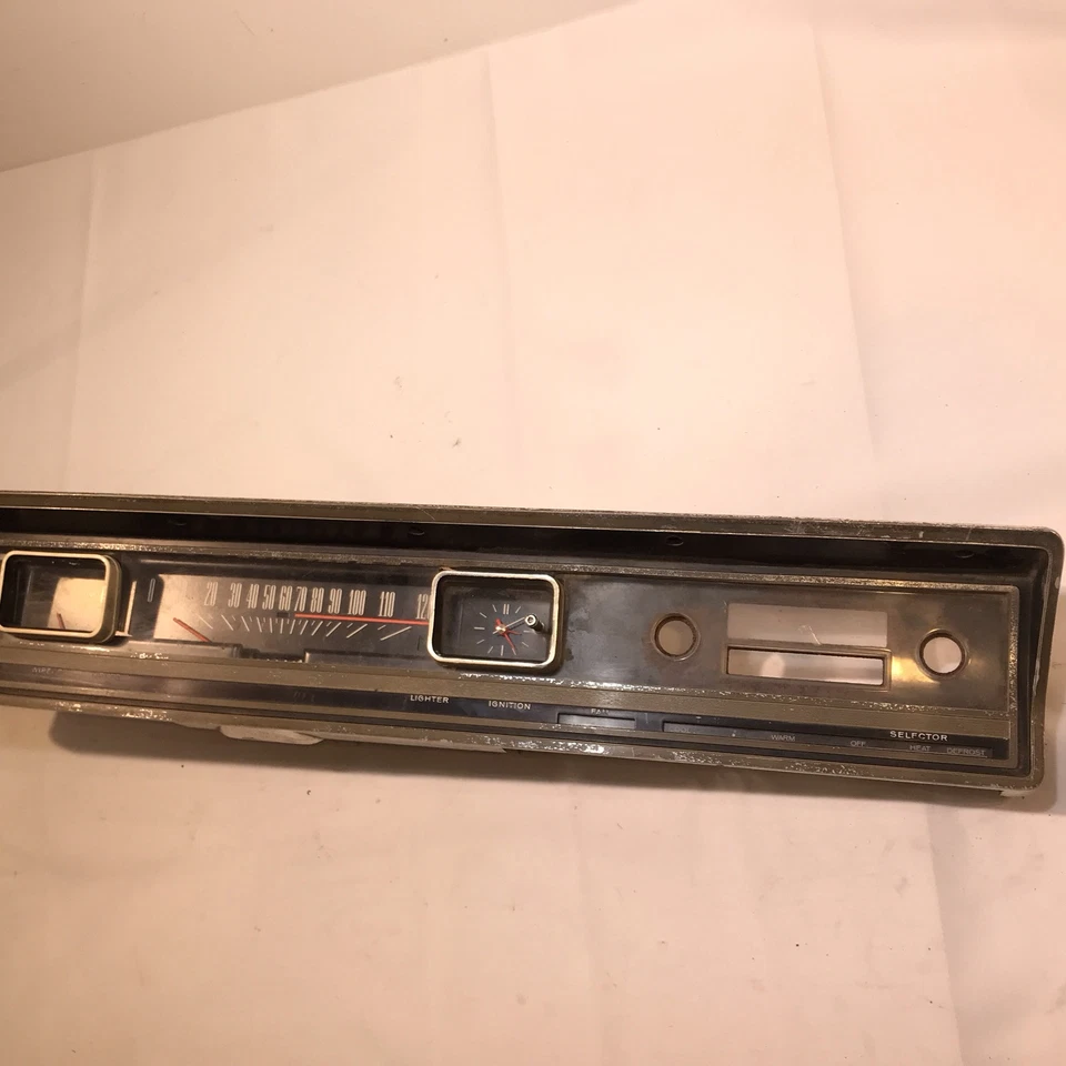 1967 Ford Fairlane 500 Instrument Cluster Complete Harness OEM 84440 Miles Clock - Image 2 of 4