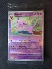 Pokemon Espeon (Best Buy Exclusive) 086/197 Obsidian Flames Stamp Sealed