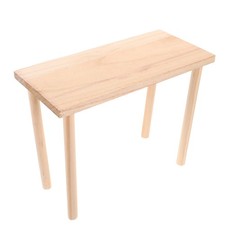 Wooden Hamster Platform: Cage Rest Stand - Perch Chew Toy - Small Animal Play