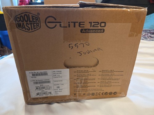 Cooler Master - Elite 120 Advanced Mini-ITX Etui komputerowe z/USB 3.0 - STALÓWKA ZAPAKOWANA W PUDEŁKU - Zdjęcie 2 z 4