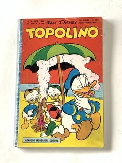 Topolino libretto n. 186 10 Maggio 1958 con bollino