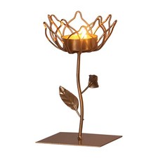 1048-6 A Models Christmas Iron Candle Holder Arrangement Western Candle FI