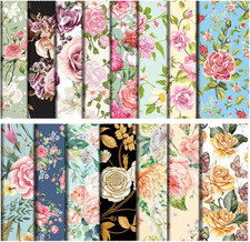 24 Pcs Flower Eyeglasses Cleaning Cloths Lens Cleaning Cloths Reusable Soft M...