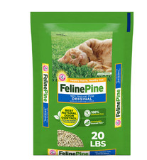 Natural Pine Cat Litter, 20 lb. Free shipping