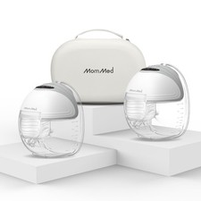 Electric Breast Pump - Lightweight, Rechargeable with 12 Suction Levels Wearable
